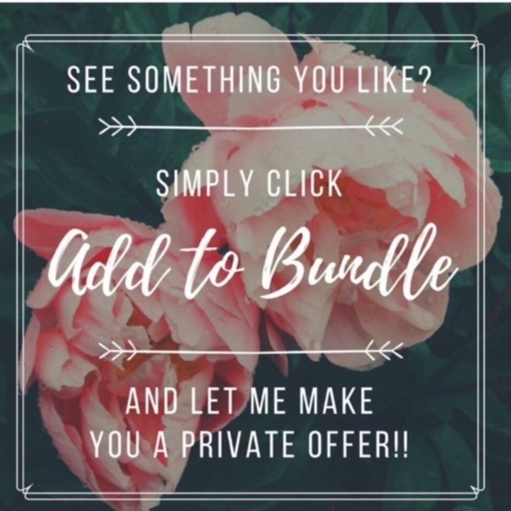 Bundle your likes for a private offer!