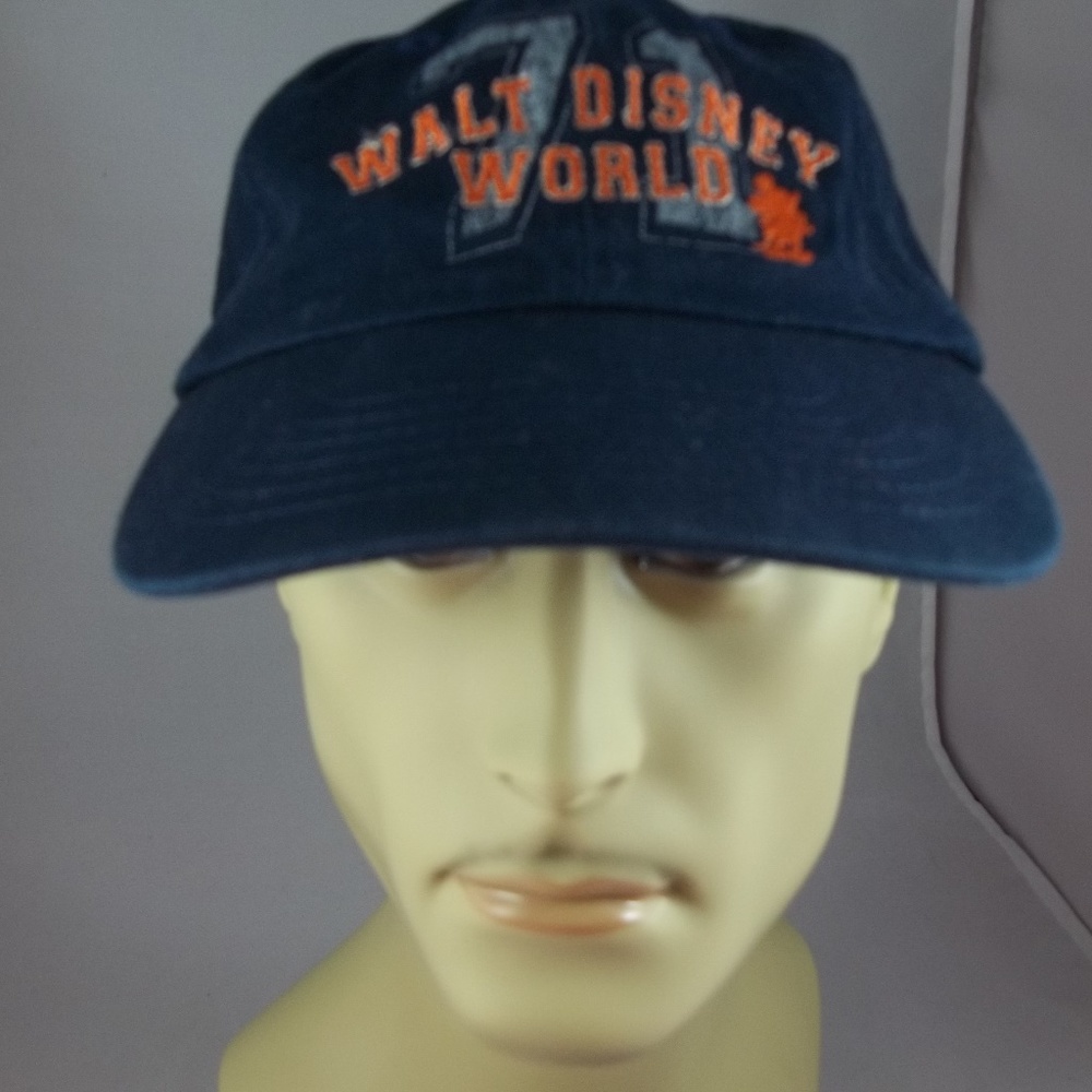 VINTAGE Walt Disney World Disney Parks #71 Unisex Mickey Hat-Blue