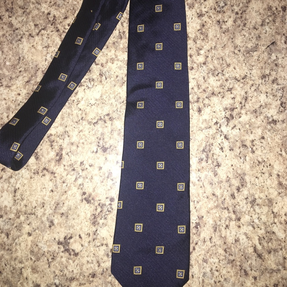 Brooks Brothers “346” Neck Tie Navy Blue