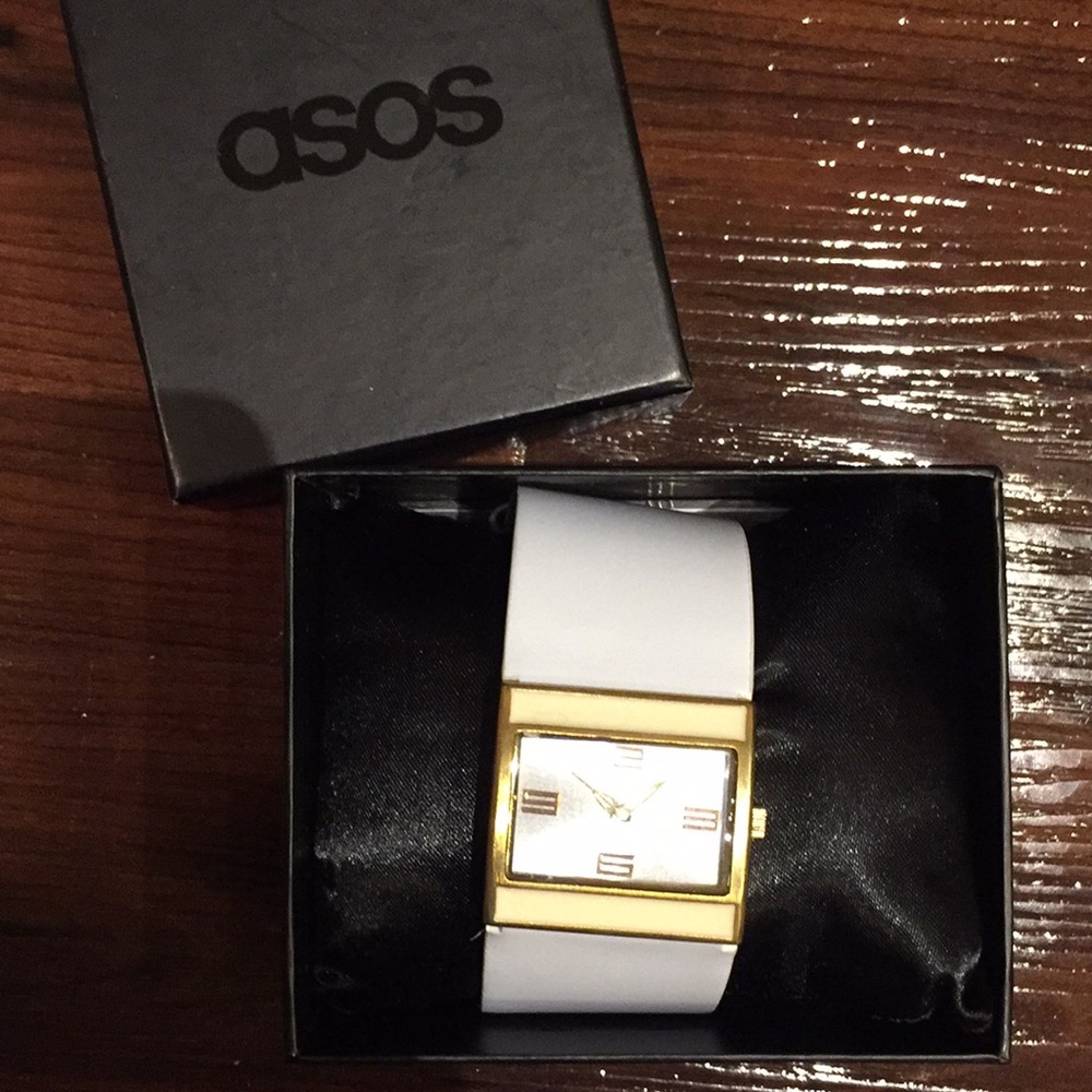 ASOS White Watch Never Used