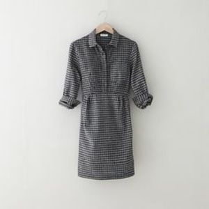 Steven Alan Genevieve Long Sleeve Shirt Dress