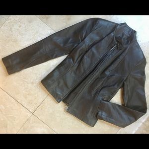 Brown Leather Jacket from France