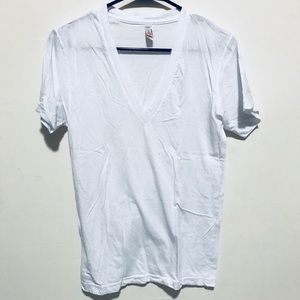 unisex american apparel v neck