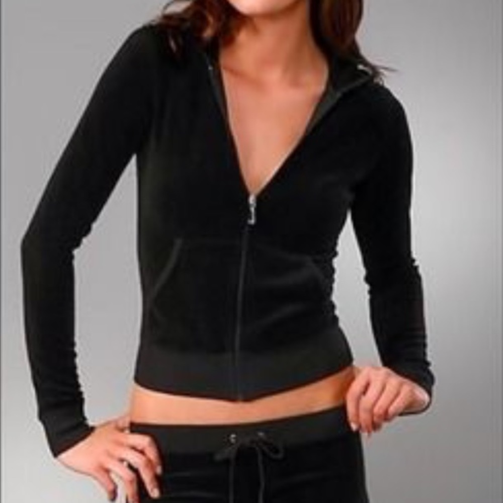 Juicy couture velvet jacket