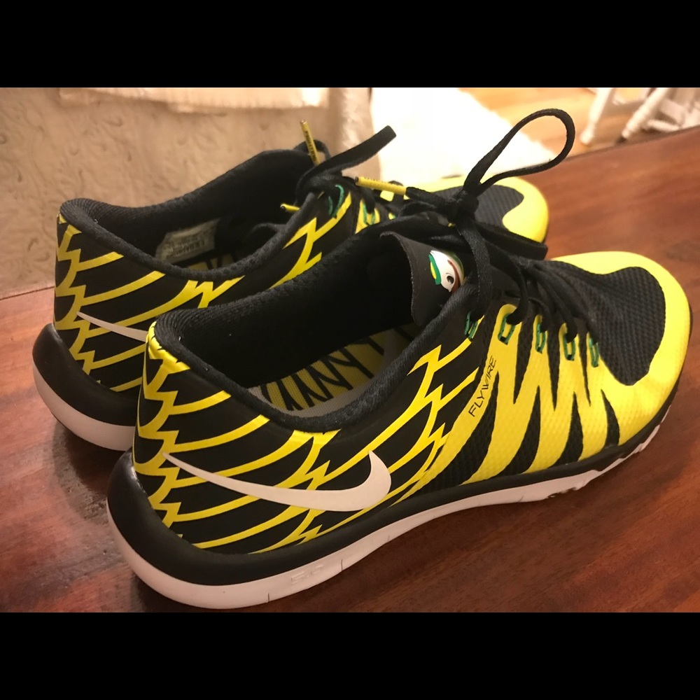 Nike free trainer 5.0 Oregon Ducks