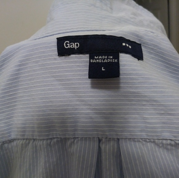 Gap men's shirt SZ large $15 + free gift - Picture 5 of 5