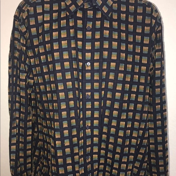 Jhane Barnes Men’s Button Down Shirt - Picture 5 of 6