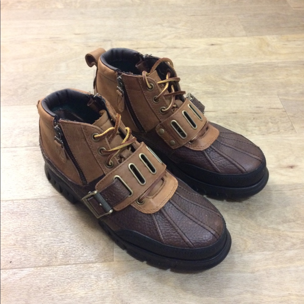 Polo Ralph Lauren Allendale Hiking Boots Size 9D