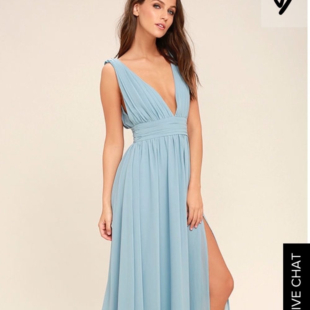 Lulu's Heavenly Hues Maxi dress