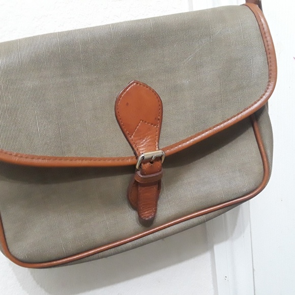 Women's Green Vintage Shoulder Bag - Picture 2 of 8