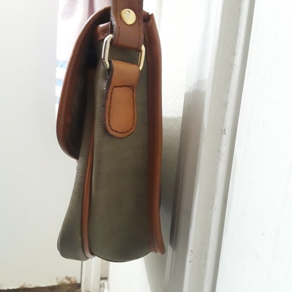 Women's Green Vintage Shoulder Bag - Picture 3 of 8