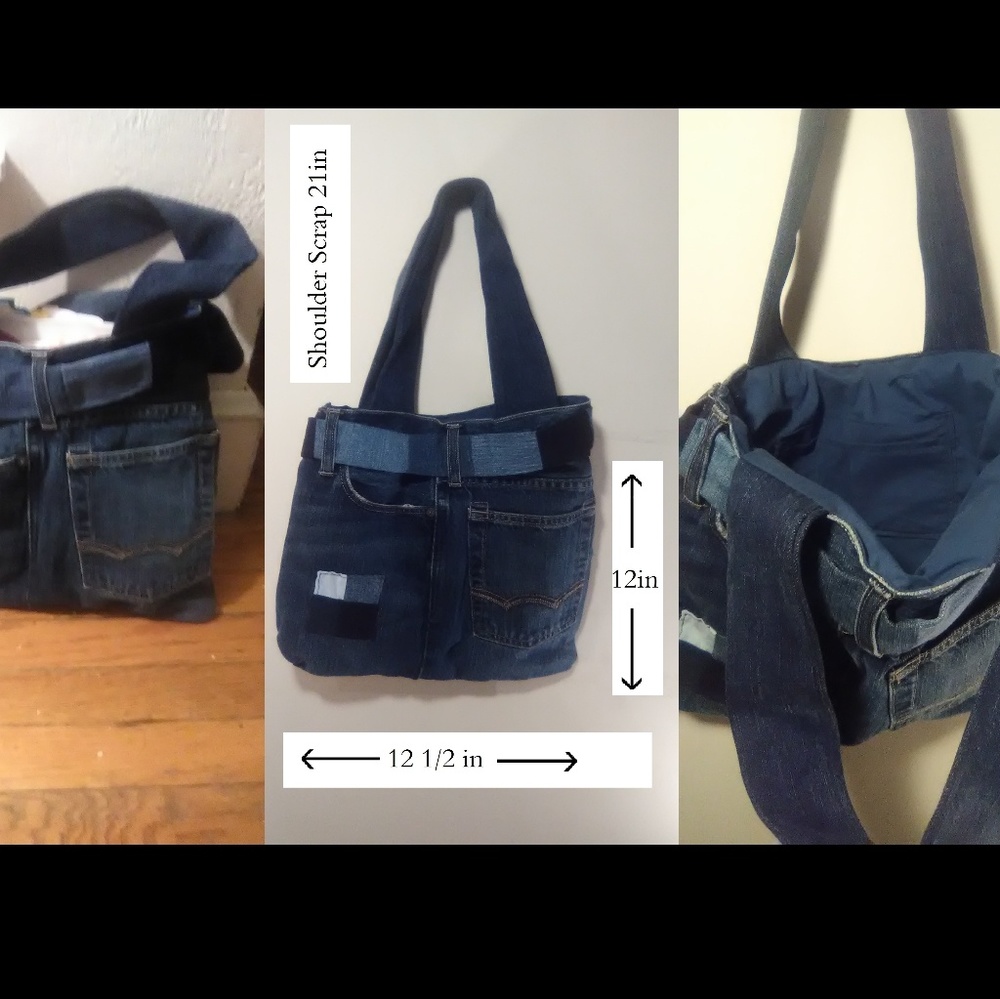Blue Jean bag