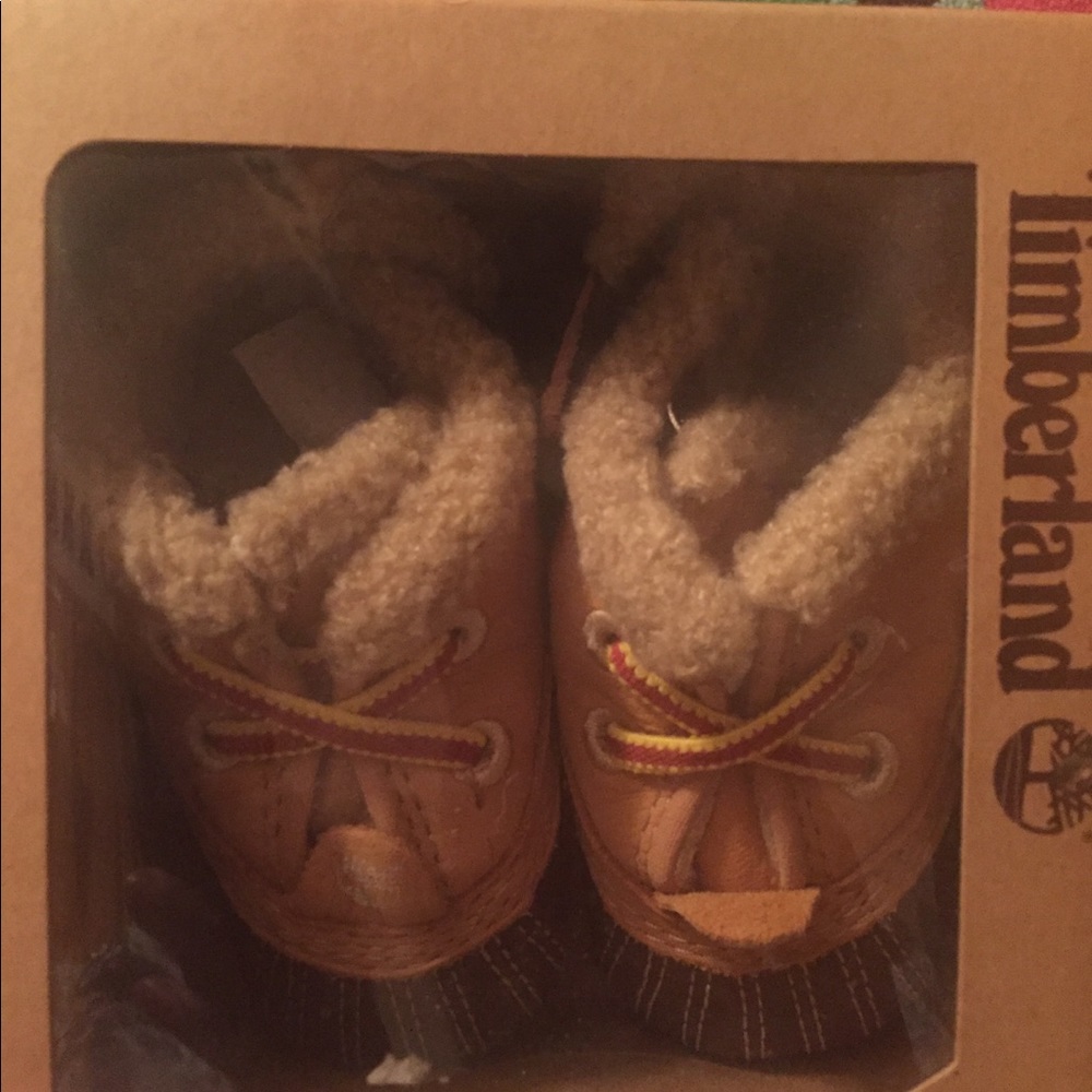 Infant’s Timberland brand new never warn.