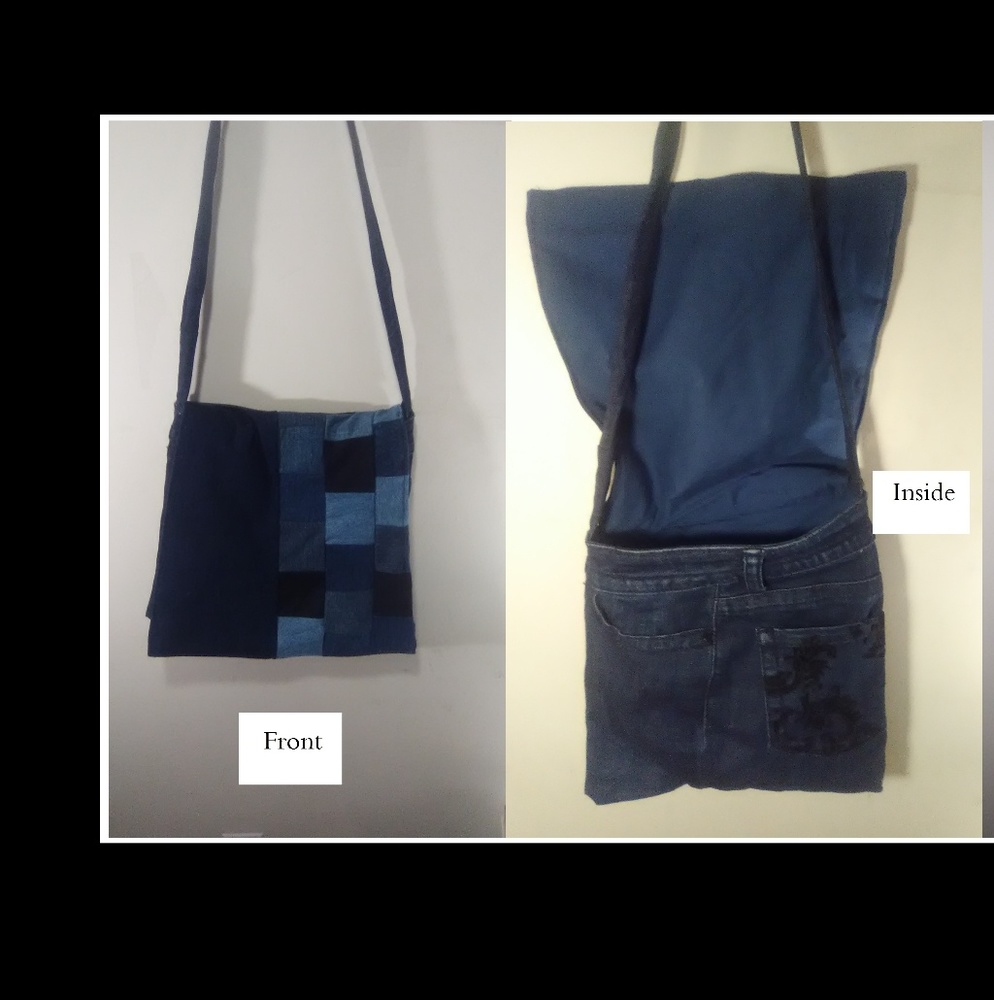 Blue Jean bag