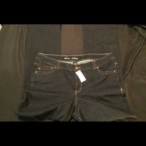 NWT Lane Bryant Bootcut Dark Wash Jeans