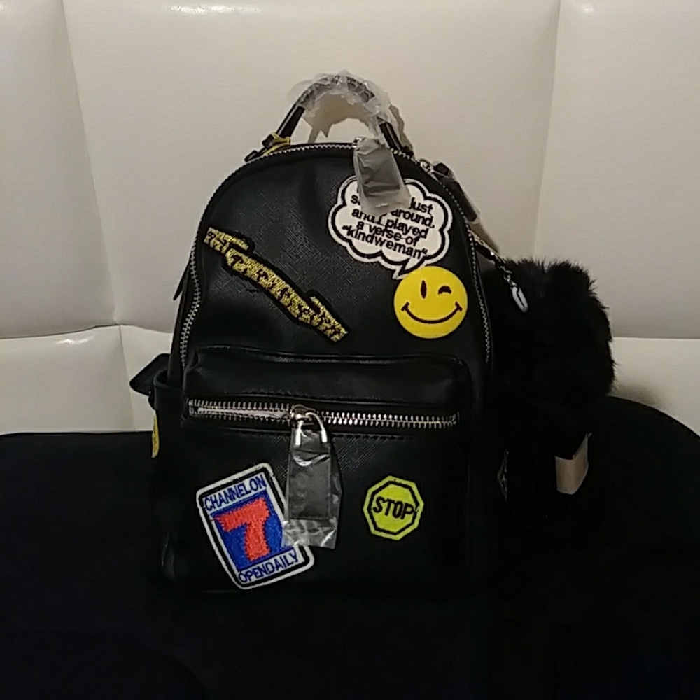 Mini Fashion Emoji Backpack