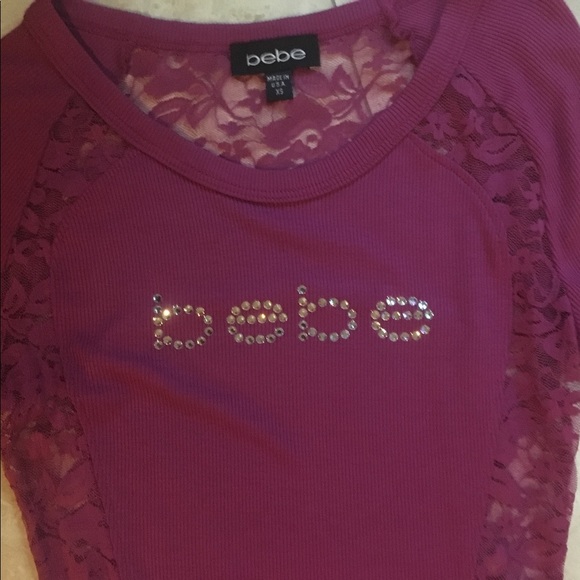 Bebe Lace Top - Picture 2 of 4