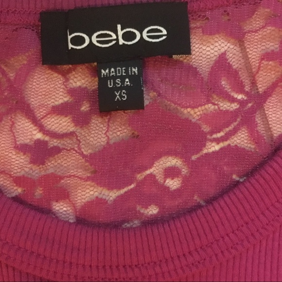 Bebe Lace Top - Picture 4 of 4