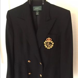 VINTAGE BLAZER JACKET LAUREN RALPH LAUREN