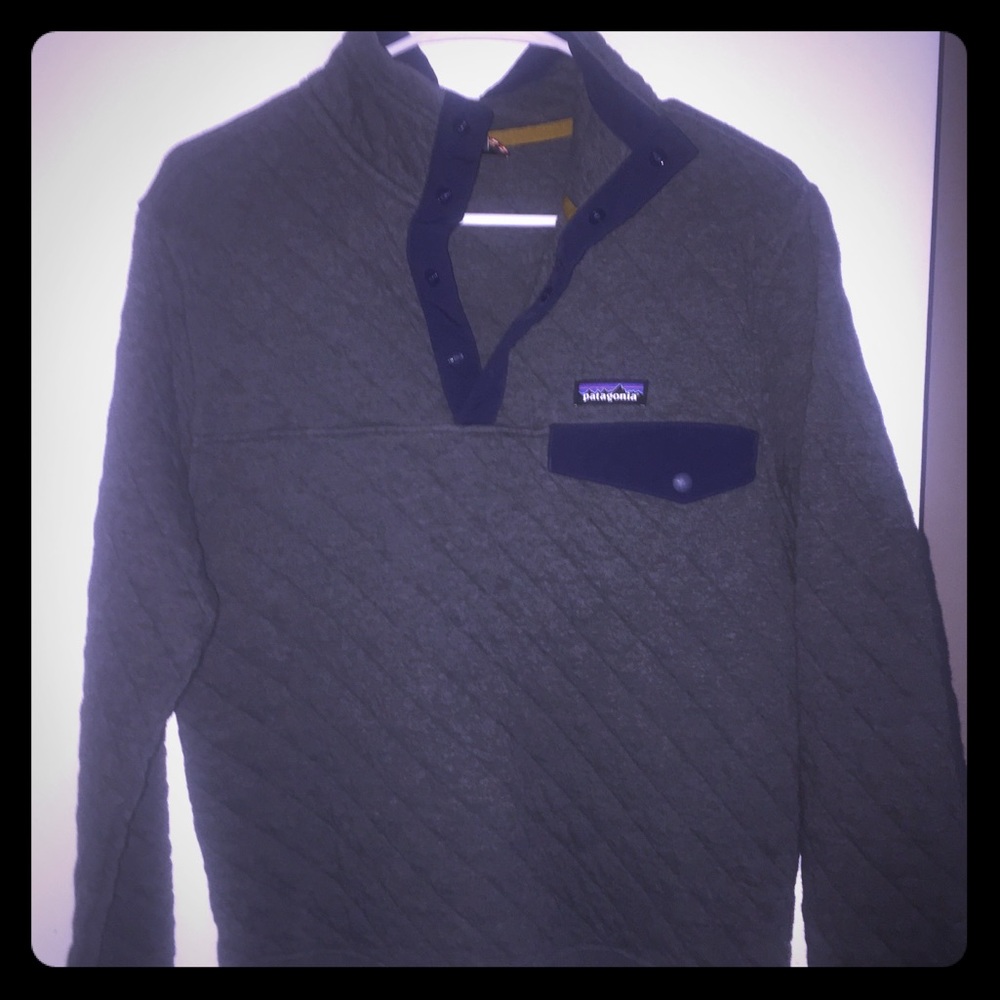 Patagonia quilted pullover
