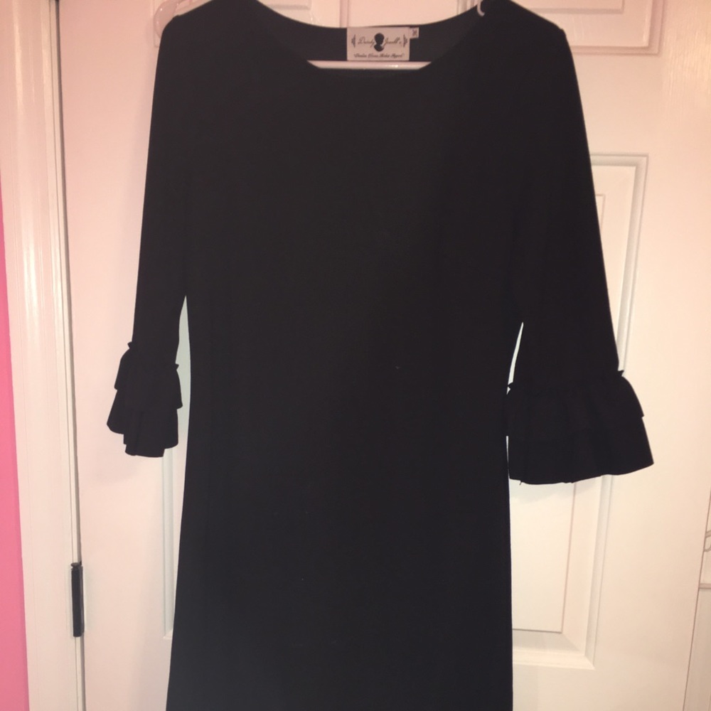 Dainty Jewell’s black layering dress