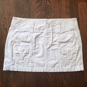 White American Eagle Chino Mini Skirt sz 4