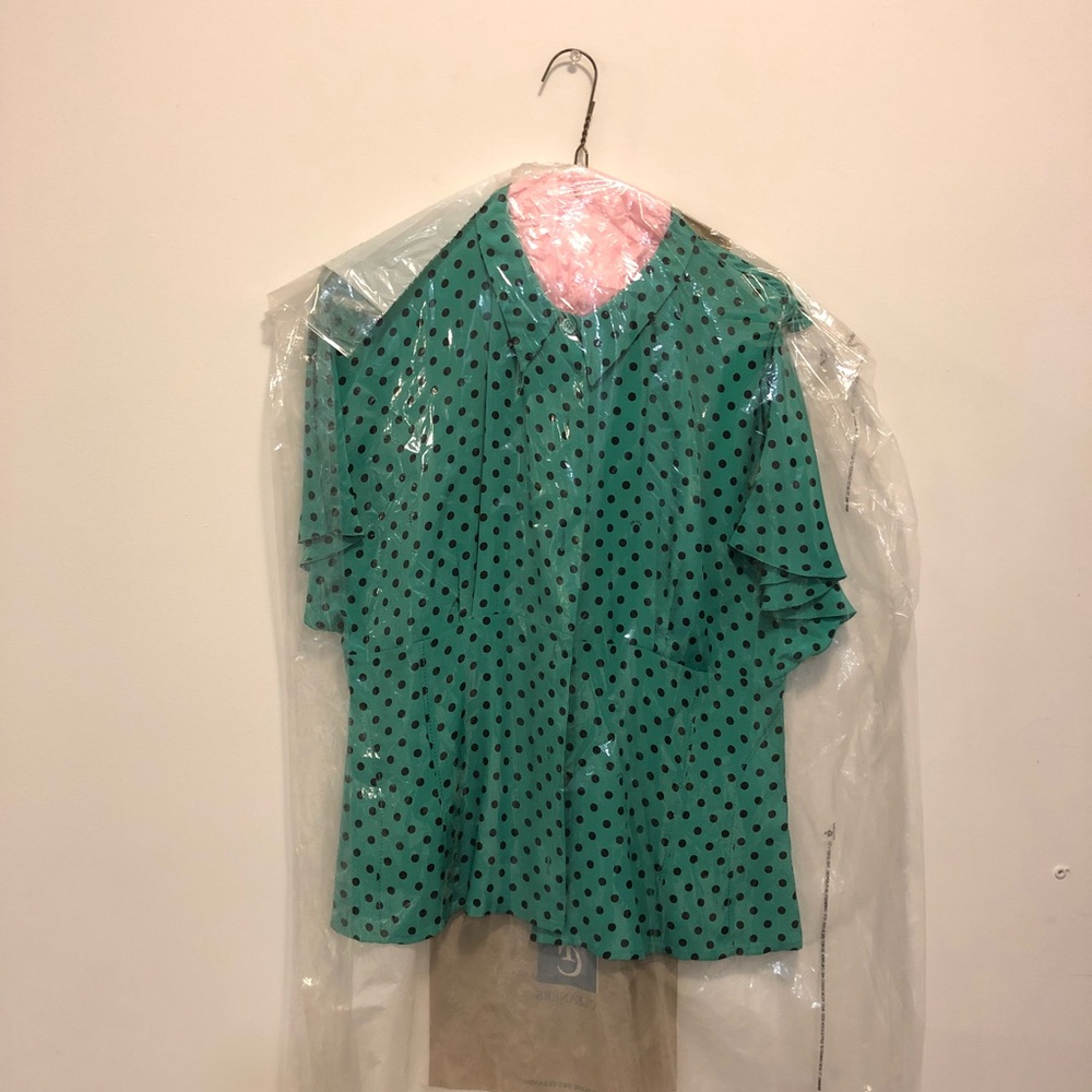PRADA Silk Polkadot Blouse - Picture 8 of 8