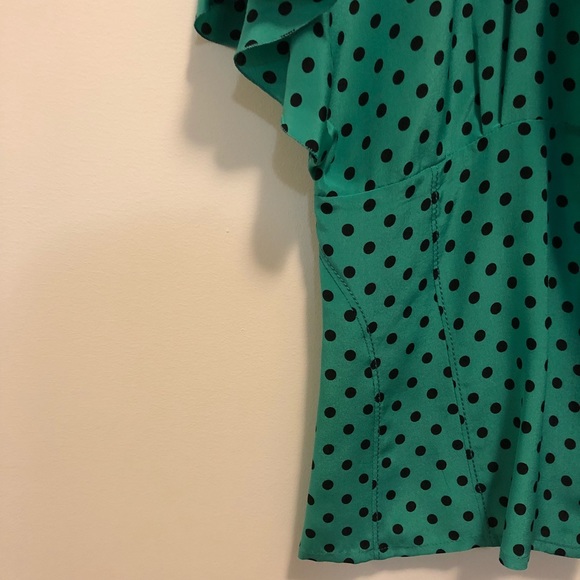 PRADA Silk Polkadot Blouse - Picture 7 of 8