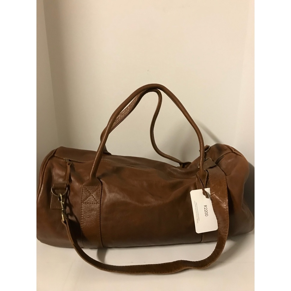 NEW! ROWDY Bags Men’s Leather Duffle R2200