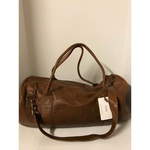 NEW! ROWDY Bags Men’s Leather Duffle R2200