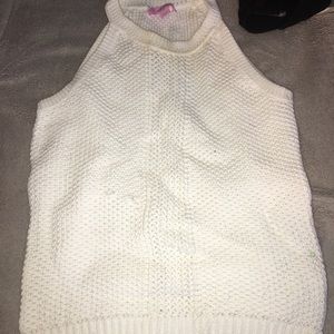 Lilly Pulitzer white knit top