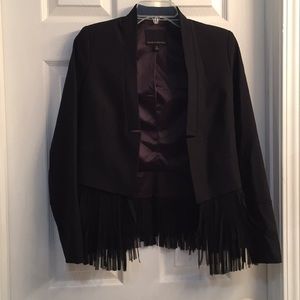 Banana Republic Fringe Blazer
