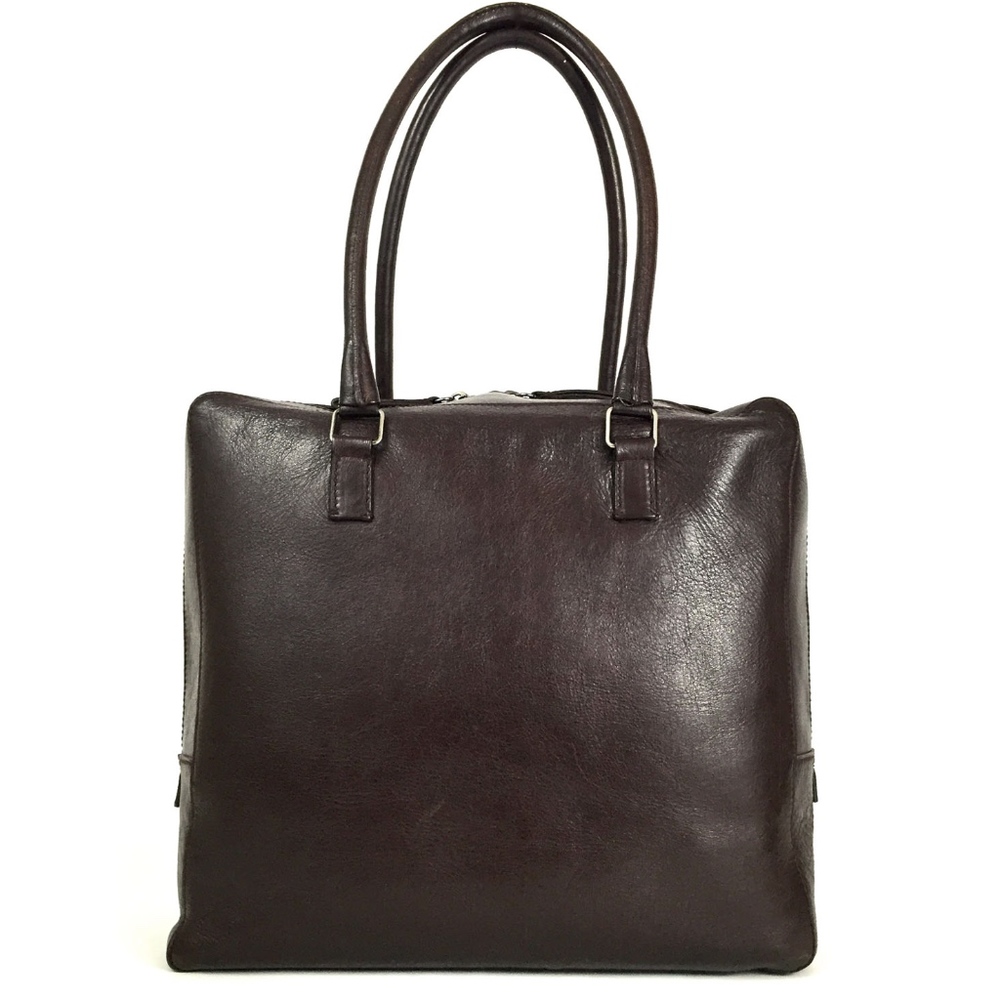 MIUMIU Italy Vintage Leather Suede Briefcase