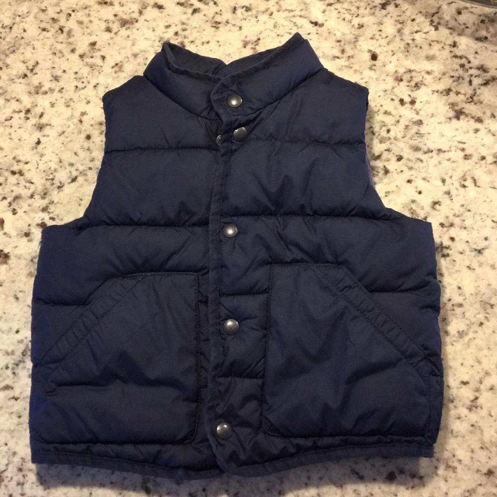 Baby Gap Quilted lined vest-size 3