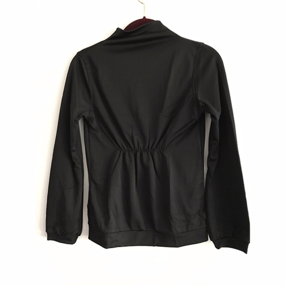 Ailin Milford Athletic Turtle Neck Black Top XS - Picture 2 of 8
