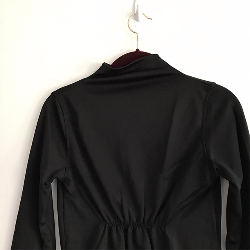 Ailin Milford Athletic Turtle Neck Black Top XS - Picture 4 of 8
