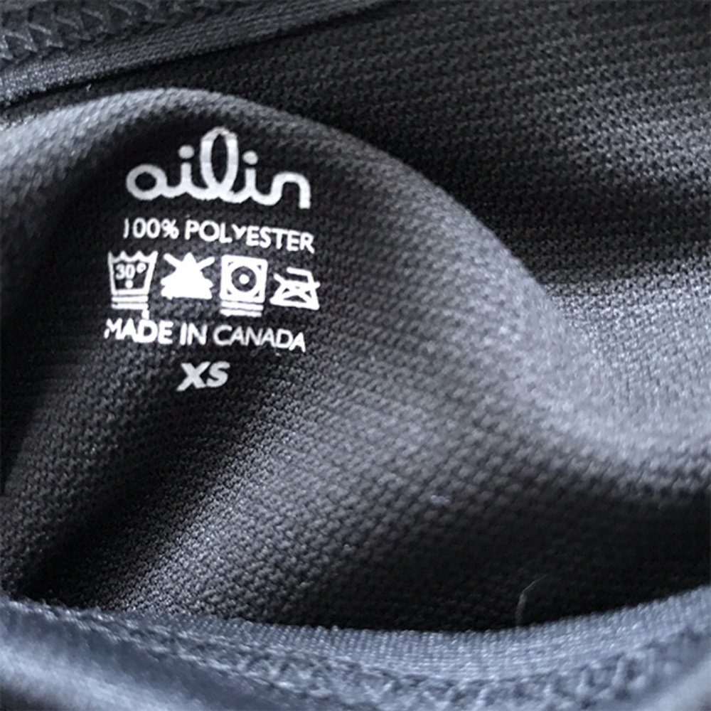 Ailin Milford Athletic Turtle Neck Black Top XS - Picture 8 of 8