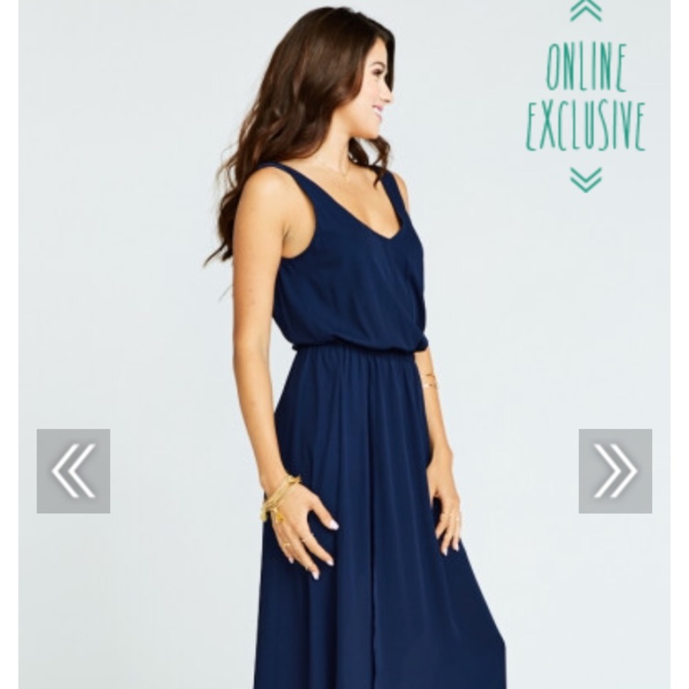 Show Me Your MuMu Navy Kendall Bridesmaid Dress