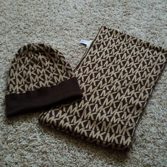 Michael Kors Accessories - Michael Kors hat and scarf set