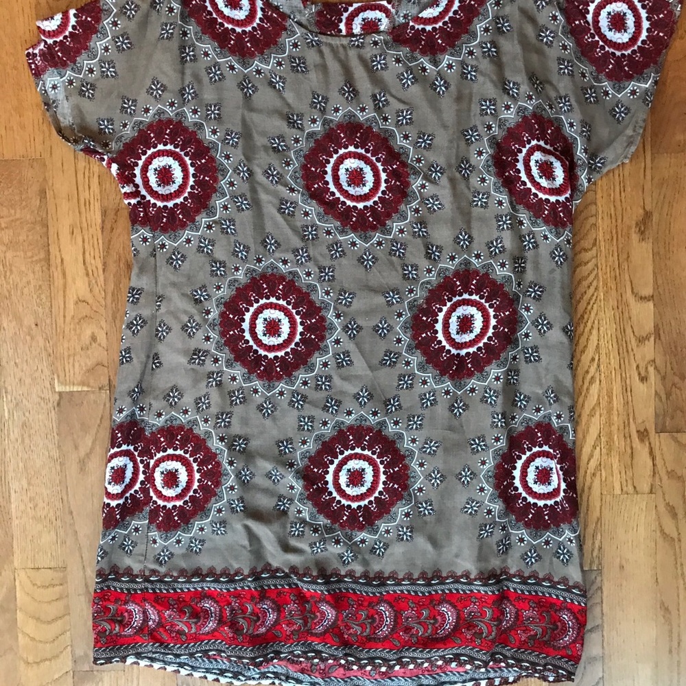 Cold shoulder umgee boho dress