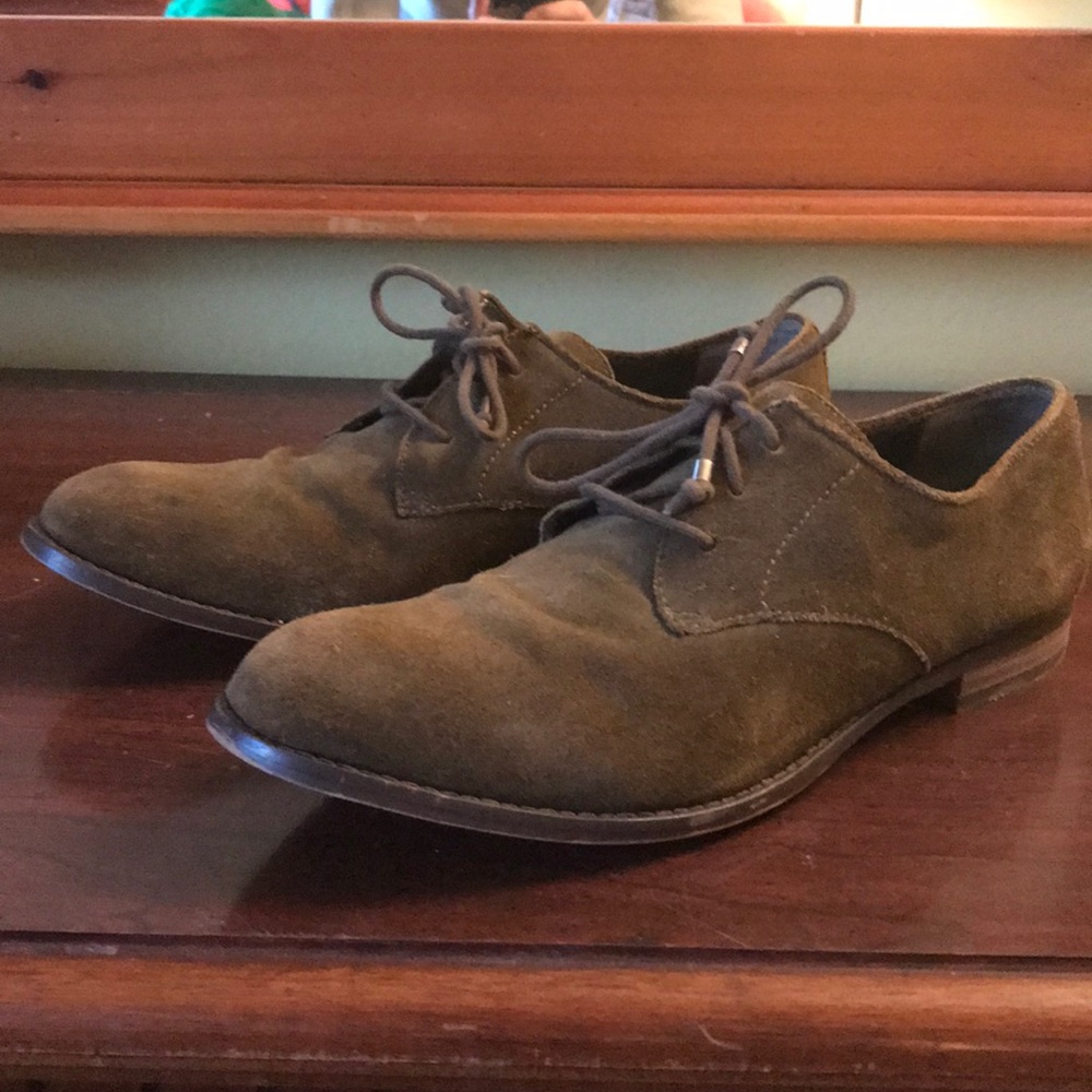 Banana Republic suede oxfords 9