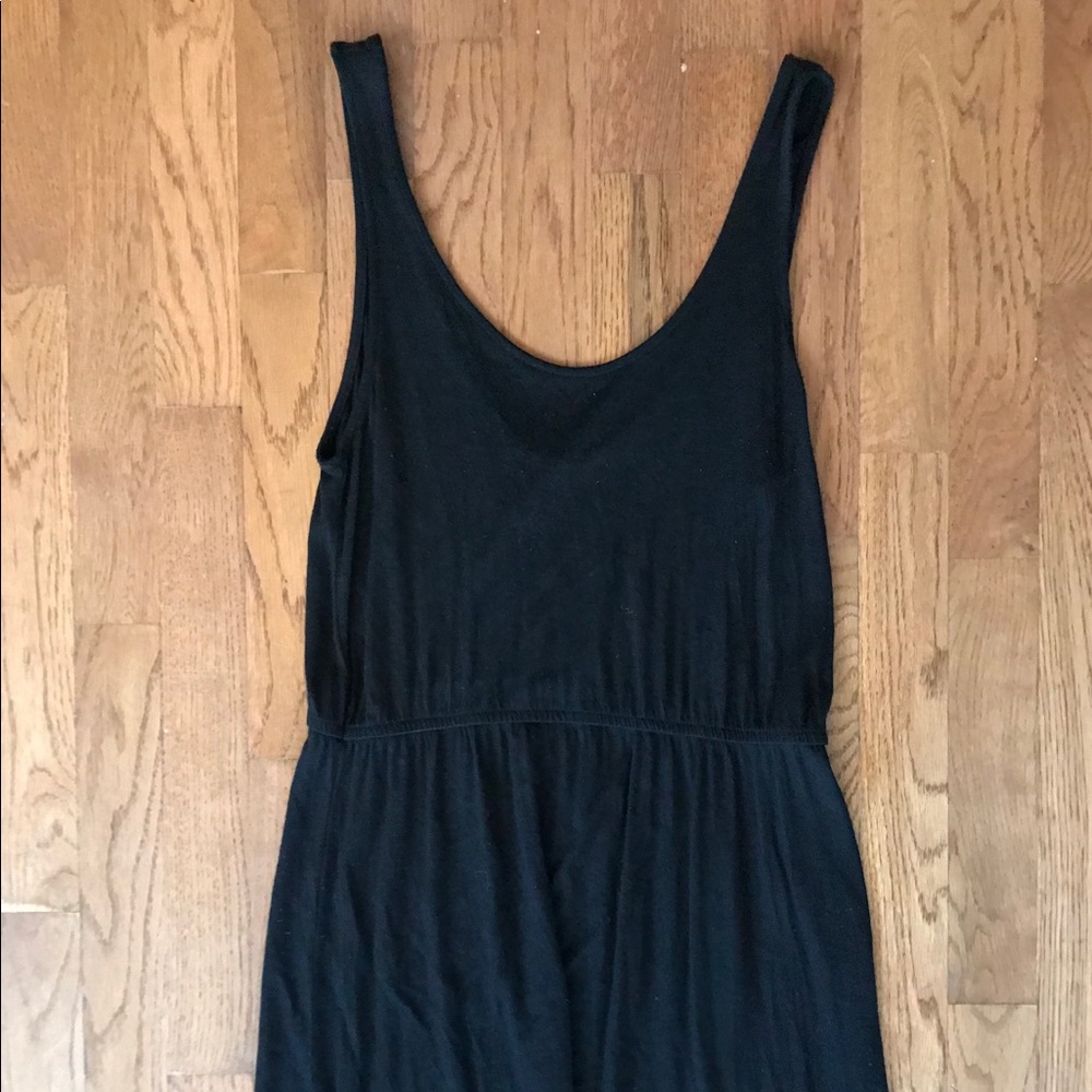 Simple black dress