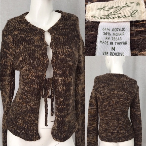 kenzie Sweaters - 💌Sz Medium Kenzie Fuzzy Mohair Sweater Cardigan