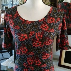 LuLaRoe flower print dress