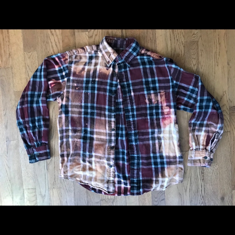 Boutique bleached flannel