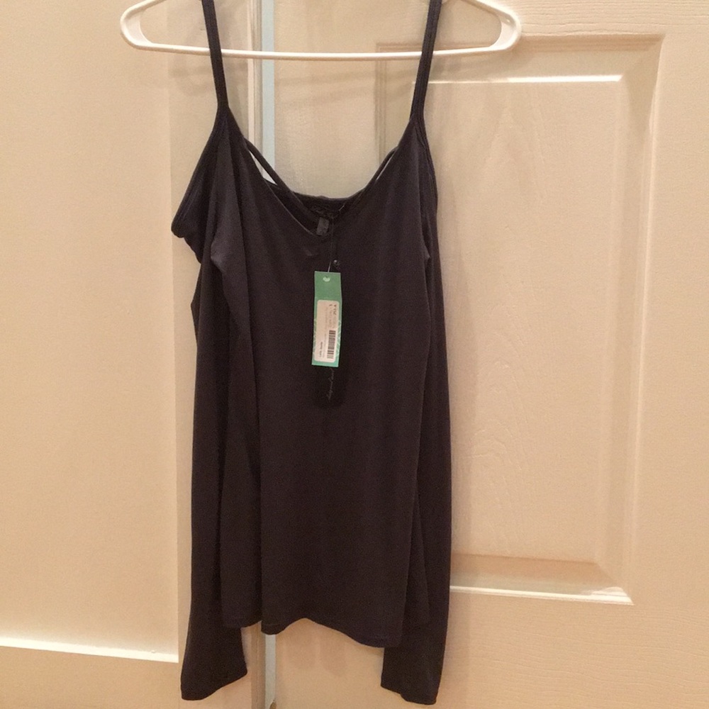 NWT Laila Jayde Balinda Cold Shoulder Top Size S - Picture 5 of 5