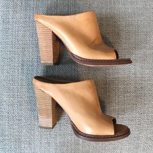 Chinese Laundry Leather Mules