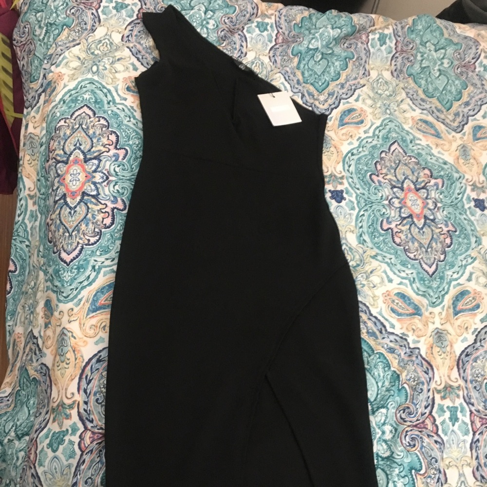 Missguided women's black dress