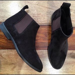 Jenni Kayne Chocolate Suede Chelsea Boot