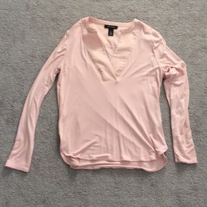 White House Black Market Pink top
